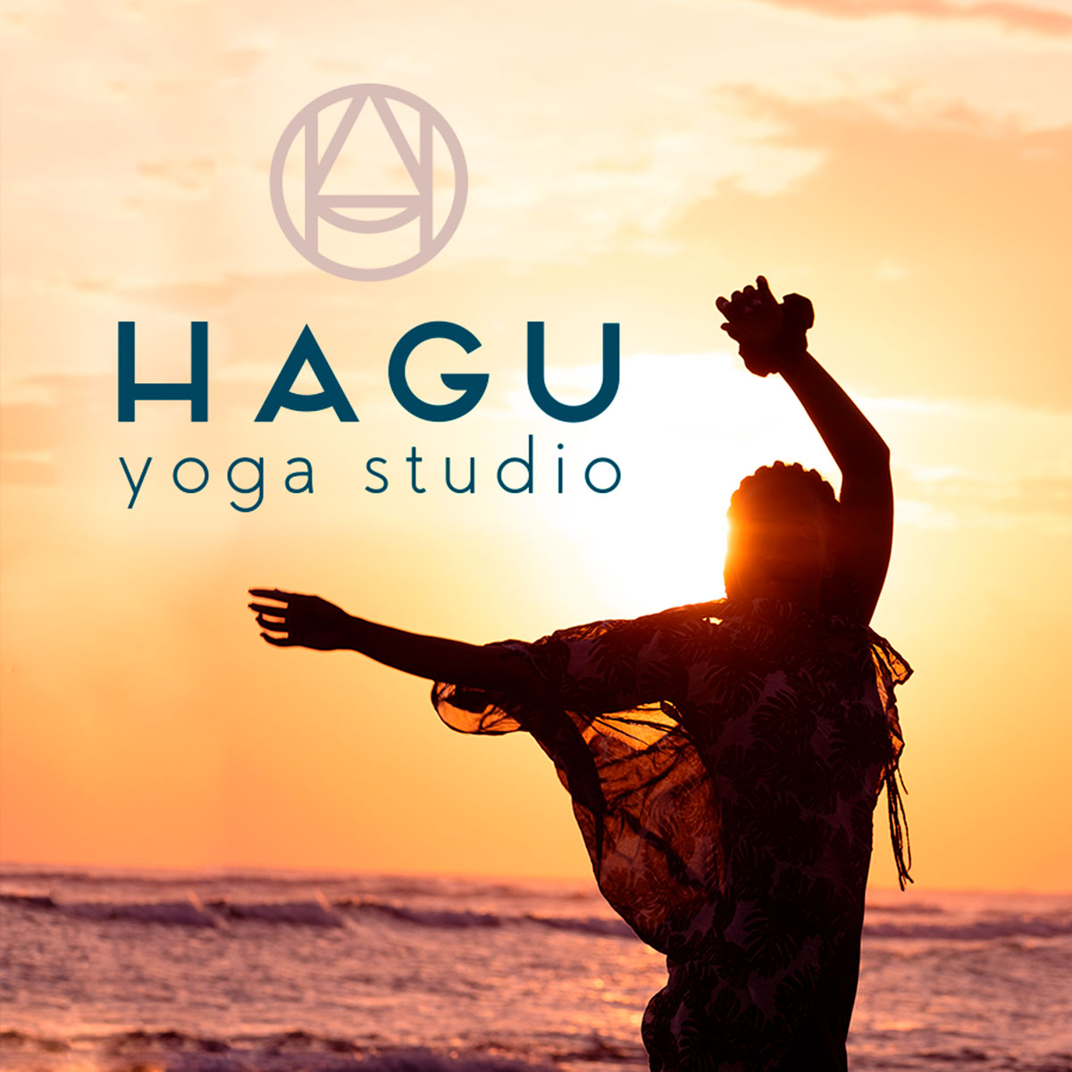 Hagu Yoga Studio logo Hagu Yoga Studio logo